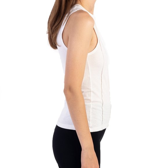 ELMAS PHIL WHITE TANK-TOP | WOMENS SIZE S - Picture 3 of 6